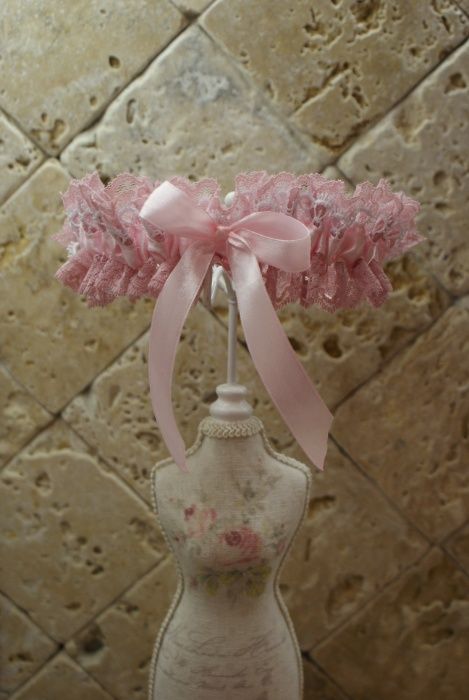 Jartiera mireasa NOUA hand made 100% in Romania Bridal garter