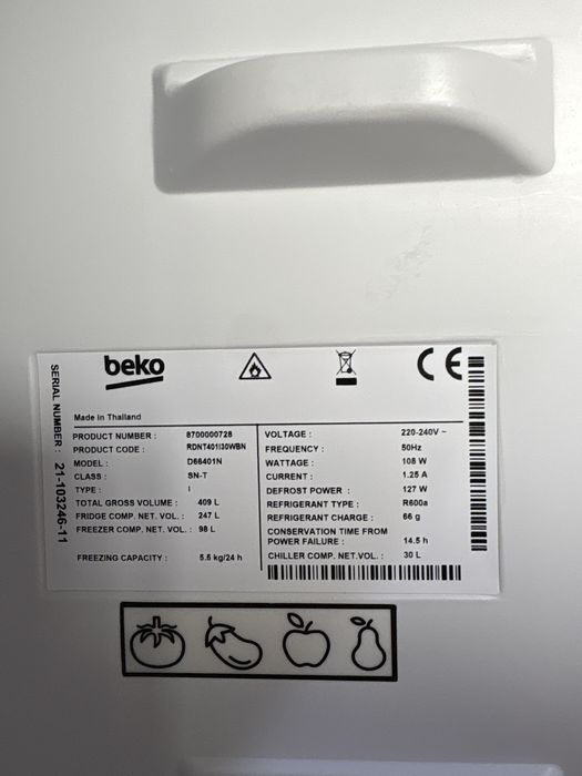 Frigider Beko no frost
