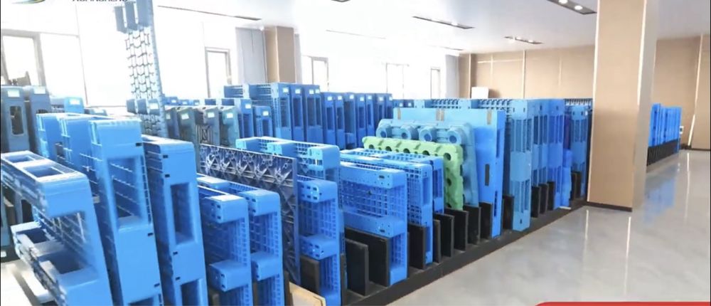 Пластиковые паллеты 1200×1000 | складские поддоны | с НДС