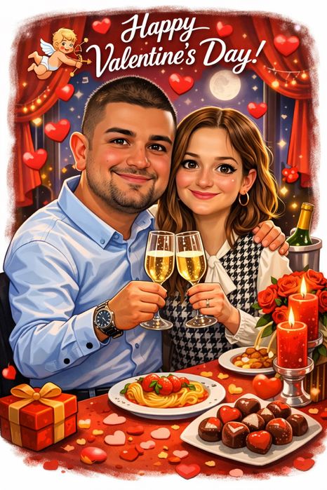 Карикатура по-поръчка