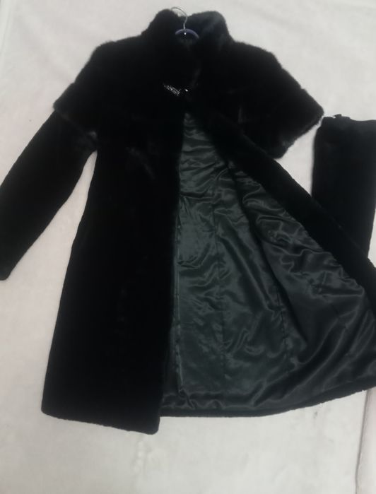 Шуба норка-мутон