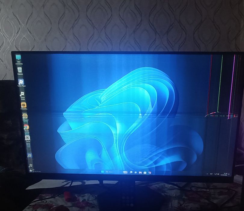 Монитор SANC 27” — под ремонт / сломана матрица