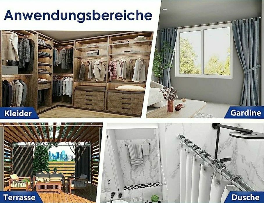 Galerie telescopica pt perdele