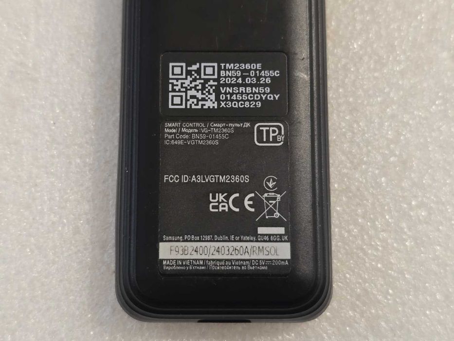 Telecomanda originala Samsung smart BN59-01455C incarcare solara USB-C