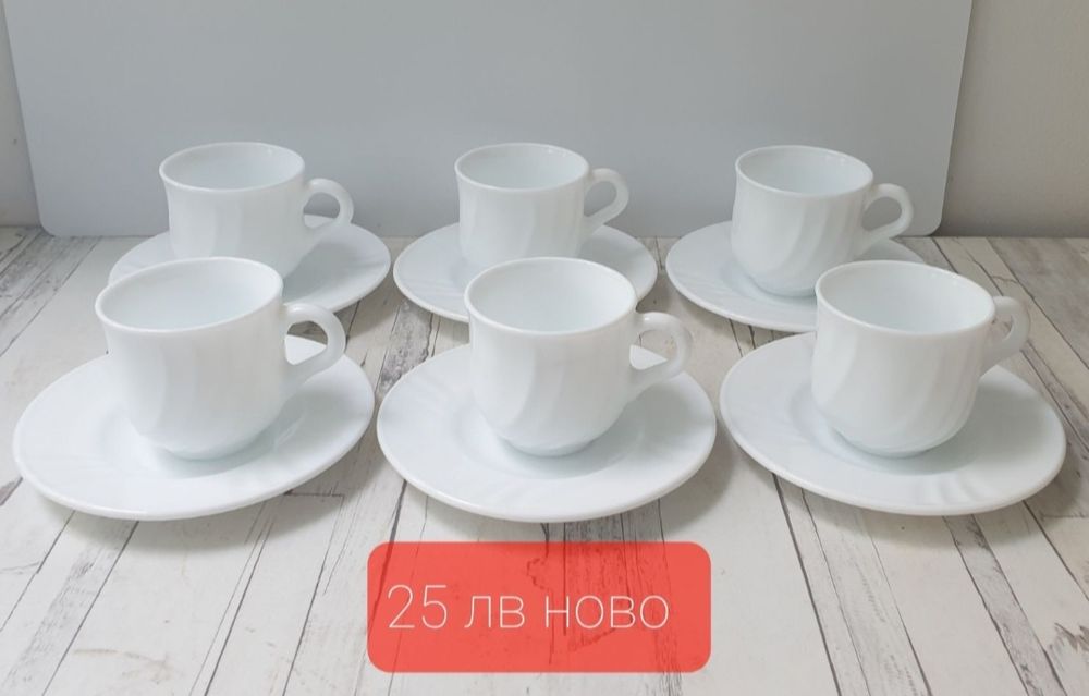 Чаши различни модели и сервизи