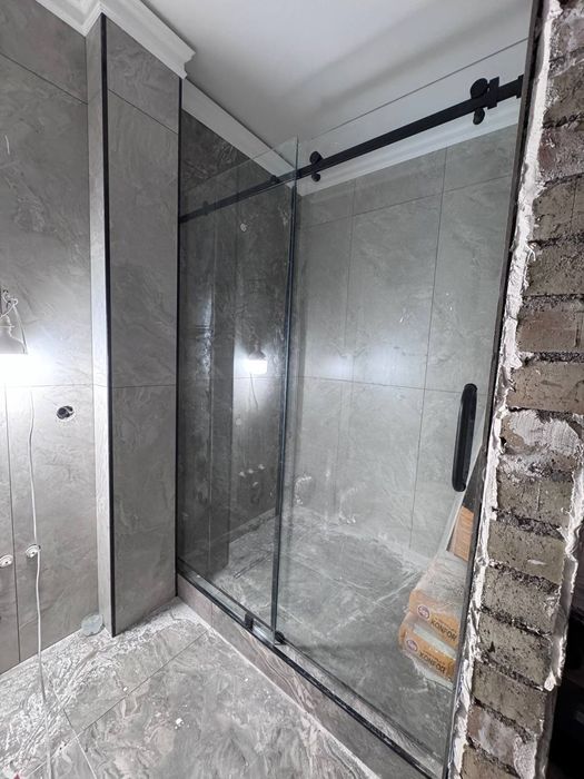 Устанавливаем душ кабины зеркала ониксы и ОРТ стёкла