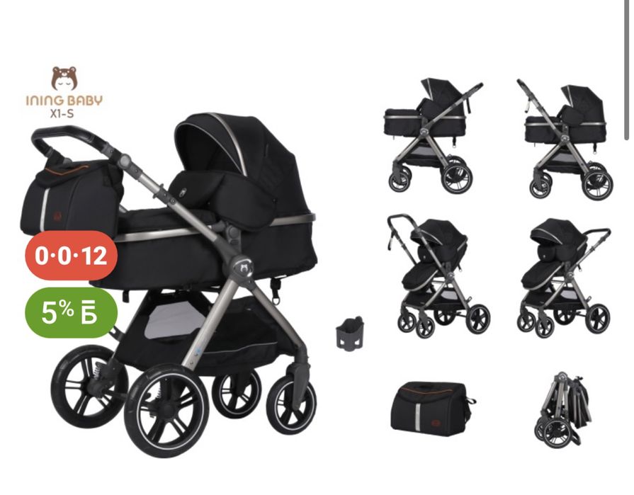 Коляска ининг бэби