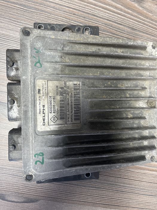Calculator motor renault clio 3 2008 1.5dci