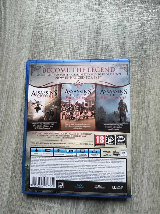 Assassin's creed Ezio Collection ps4
