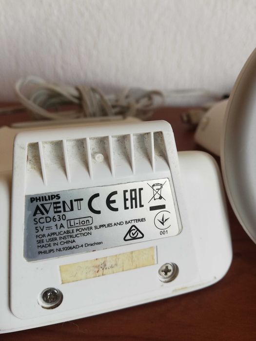 Philips Avent SCD630 видео бебефон