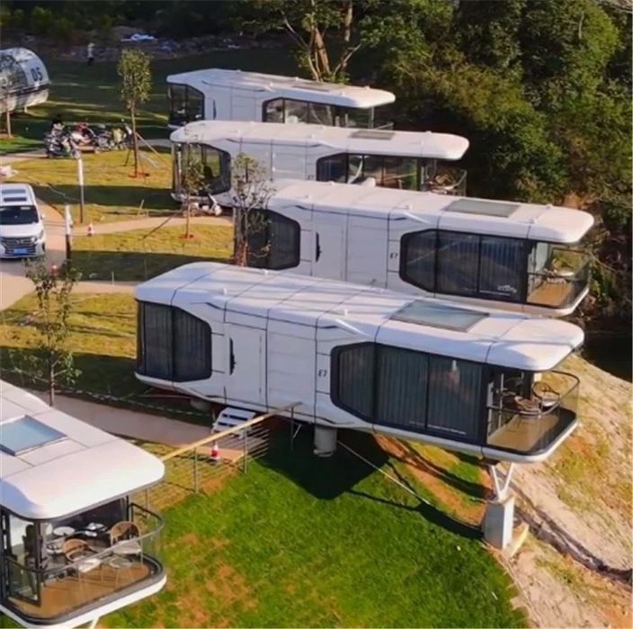 Капсульные дома глэмпинги