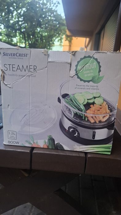 Aparat de gatit cu aburi Silver Crest