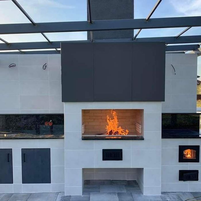 СТРОИТЕЛЬСТВО  Летняя кухня Хаммом под ключ.