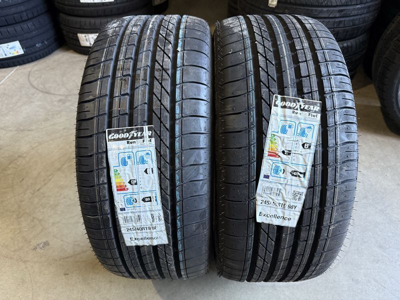 245/40/19 Goodyear 2бр Runflat