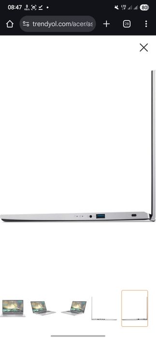 Notebook Acer Espire 3 A315-59