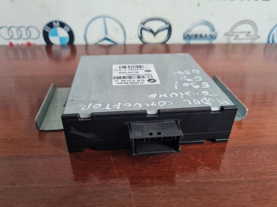 Modul Convertor Convertizor Tensiune Bmw E90 E91 E87 E81 E82 E60 Cod  Dezmembrez Bmw - Dezmembrari