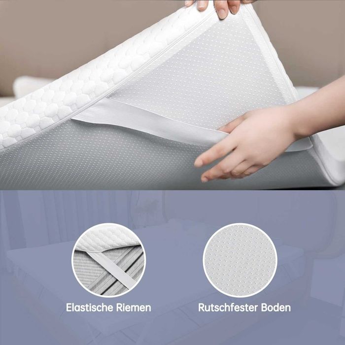 Topper 180 x 200 cu spuma de memorie