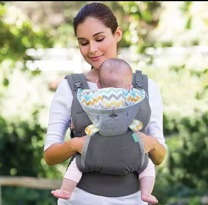 Рюкзак-кенгуру Infantino Cuddle up ergonomic hoodie