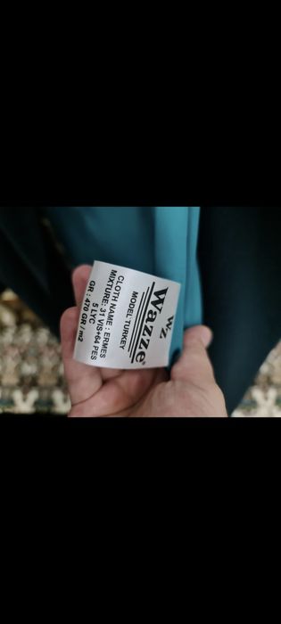 Yengi holati zor turetskiy toq zeleniy rangda razmeri  turkda 44