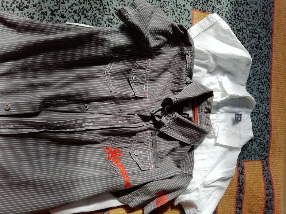 Брендовые рубашки на 4-6 годика