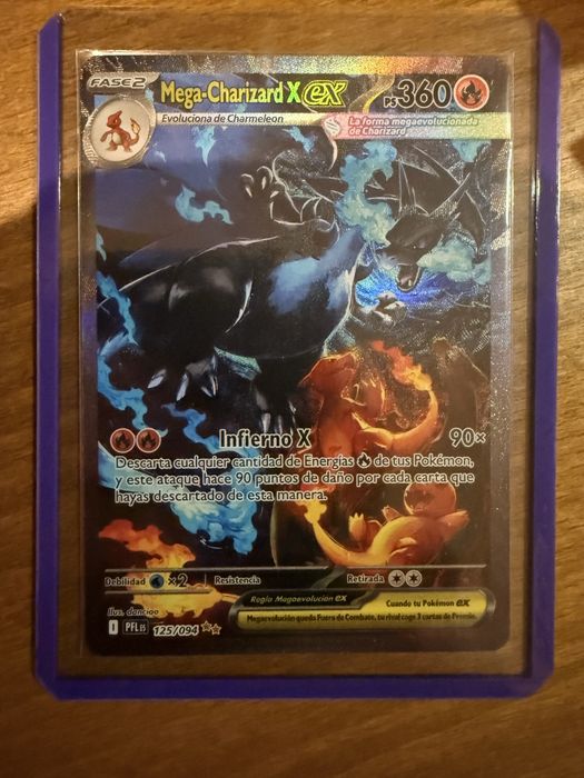 Mega Charizard X EX (spanish)