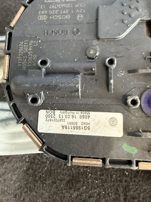 Моторче и Механизъм чистачки Vw Golf 7 5g1955119 a оригинално