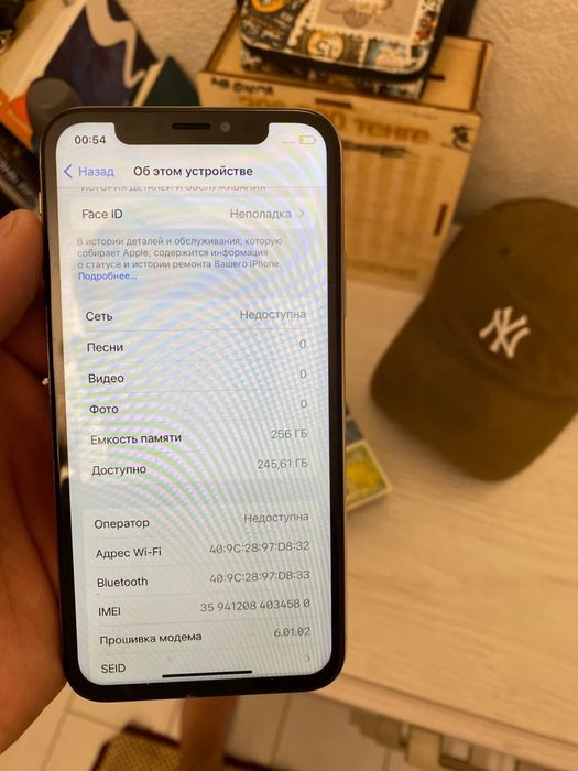 Iphone x 256gb 100%
