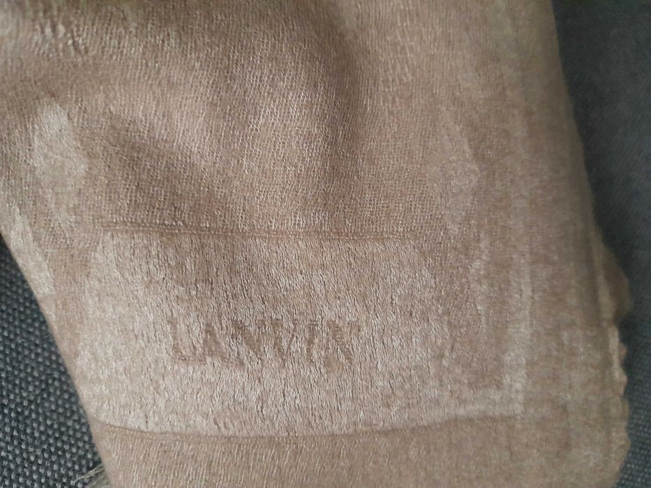 Esarfa Lanvin, casmir 100%, 150 lei