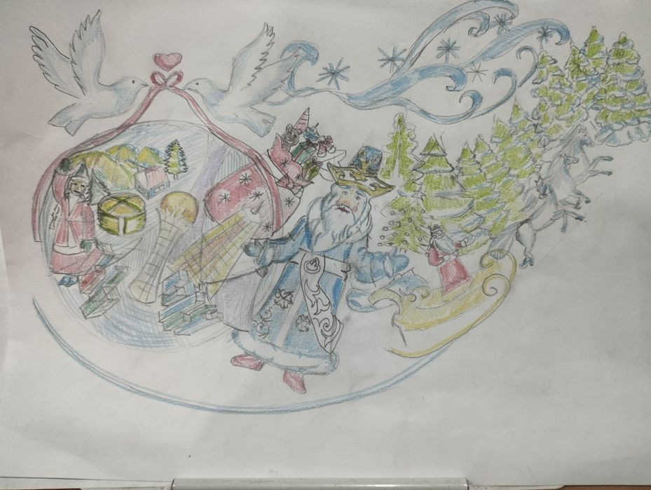 Рисую,делаю поделки из цв бумаги