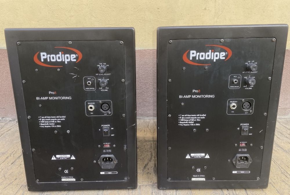 monitoare studio Prodipe Pro 8 ( linie / instrumente )