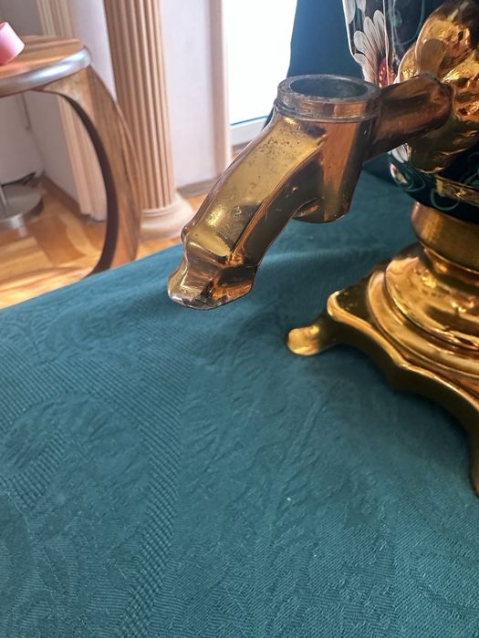 Винтидж ръчно рисувани руски самовари