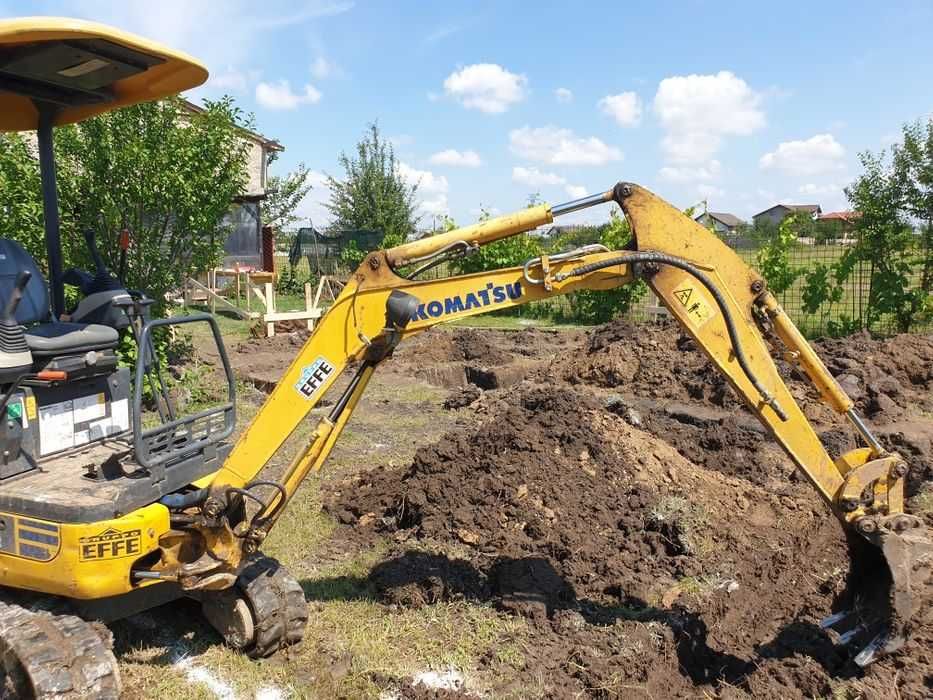 Servicii Profesionale Miniexcavator & Transport 3.5t