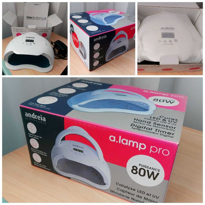 Lampa profesionala manichiura/pedichiura LED & UV - Andreia Pro