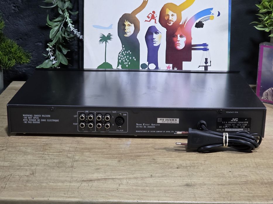 Egalizator JVC SEA-33 graphic equalizer hifi stereo
