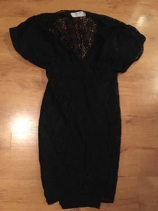 Rochie elegantă pe corp dantela M Zara