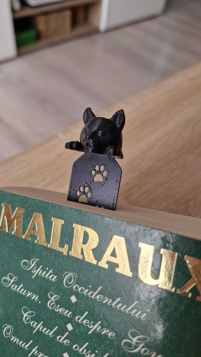 Semne de carte pisica neagra printate 3D ( 3 semne )
