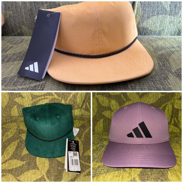 НОВИ шапки с козерка Adidas