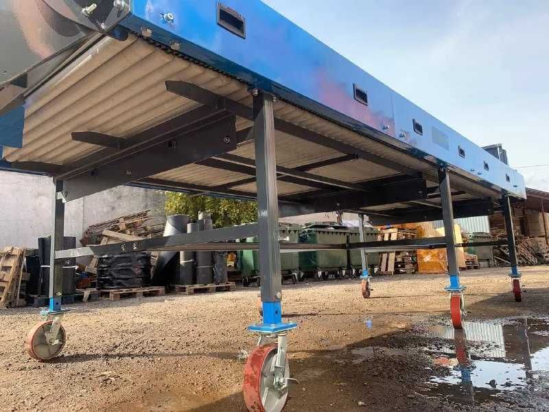 Переборочный стол роликовый