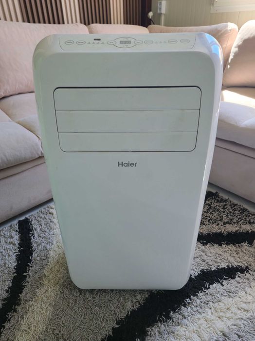 Мобилен климатик Haier AM12AA1GAA, 12000 BTU + уплътнител Trotec