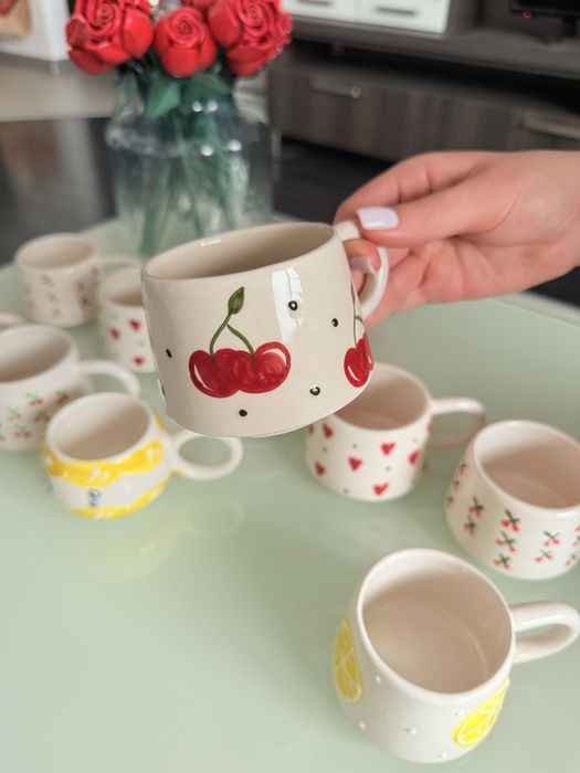 Керамични чаши ръчна изработка