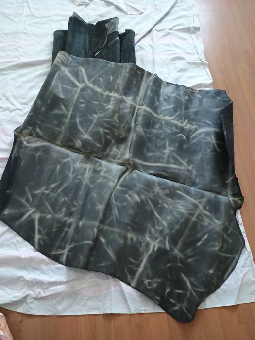 piele naturala groasa bucati mari