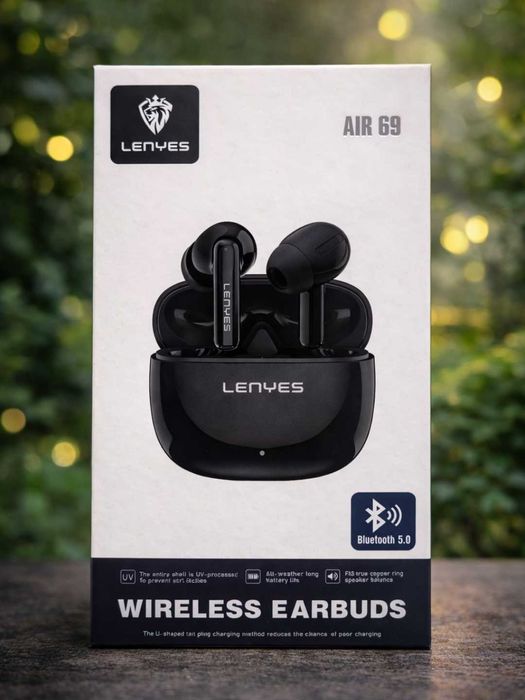 Наушники от LENYES проводные и без проданные наушники