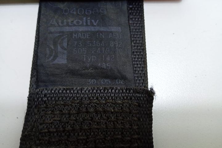 Centura siguranta dreapta fata   735364892 Fiat Grande Punto prima ge