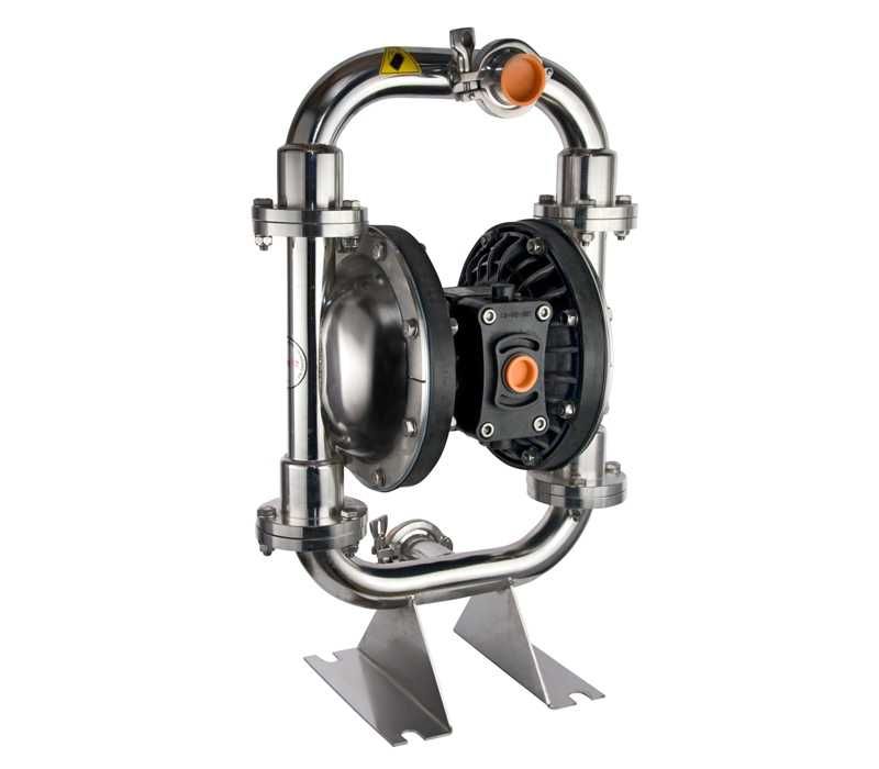 Химический, Гигиенический, мембранный насос из нержавеющий стали