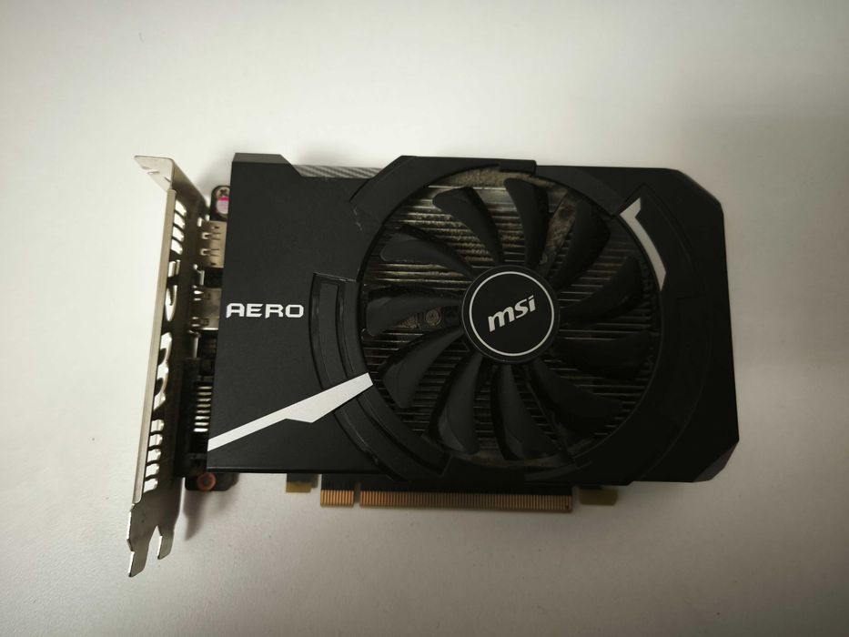 Placa video MSI GeForce GTX 1050 Ti AERO ITX OCV1 4GB GDDR5 128 bit