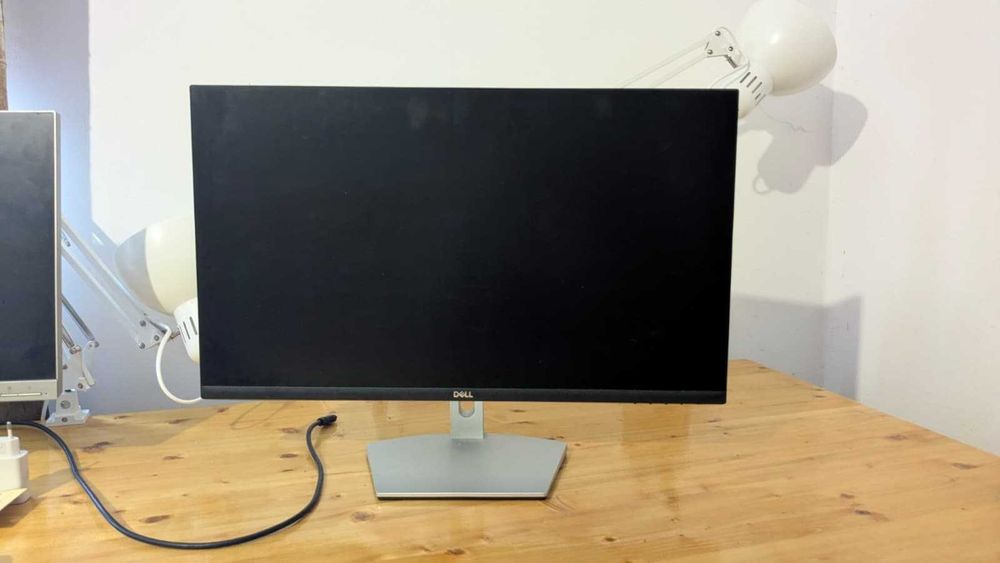 Monitor Dell S2721HN, 27", Full HD, Argintiu