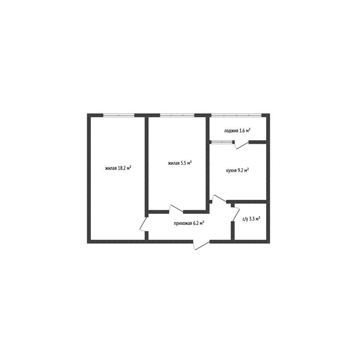 Продажа 2-комнатной квартиры