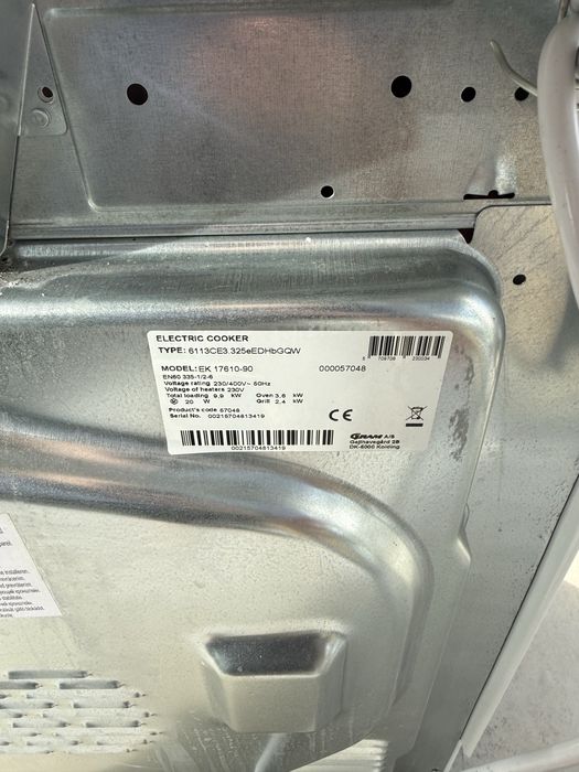 Печка с керамичен плот Gram