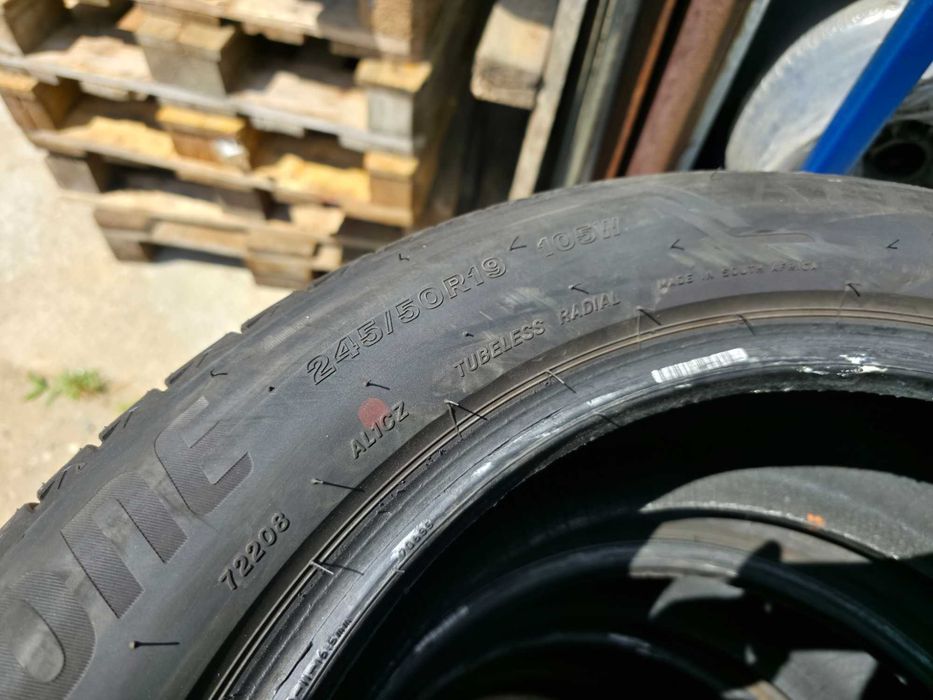 4 Anvelope VARA - 245/50/19 105W - Bridgestone Alezna 001 * OEM BMW X3 X4 * RFT - DEMO NOI - DOT 2025 !