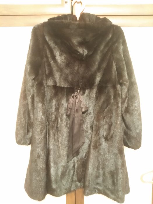 Норковая шуба модная